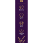Lavender Massage Oil Side View 2