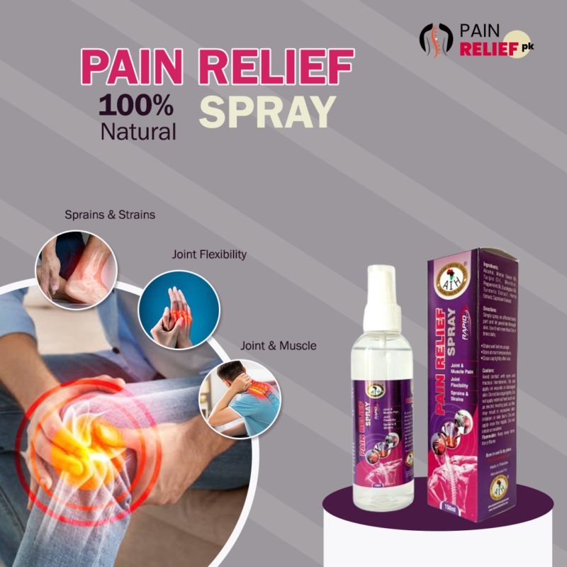 Pain Relief Spray 100% natural