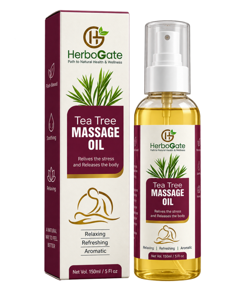 Tea Tree Massage Oil – Soothing & Relaxing – 150ml - PainRelief Pakistan