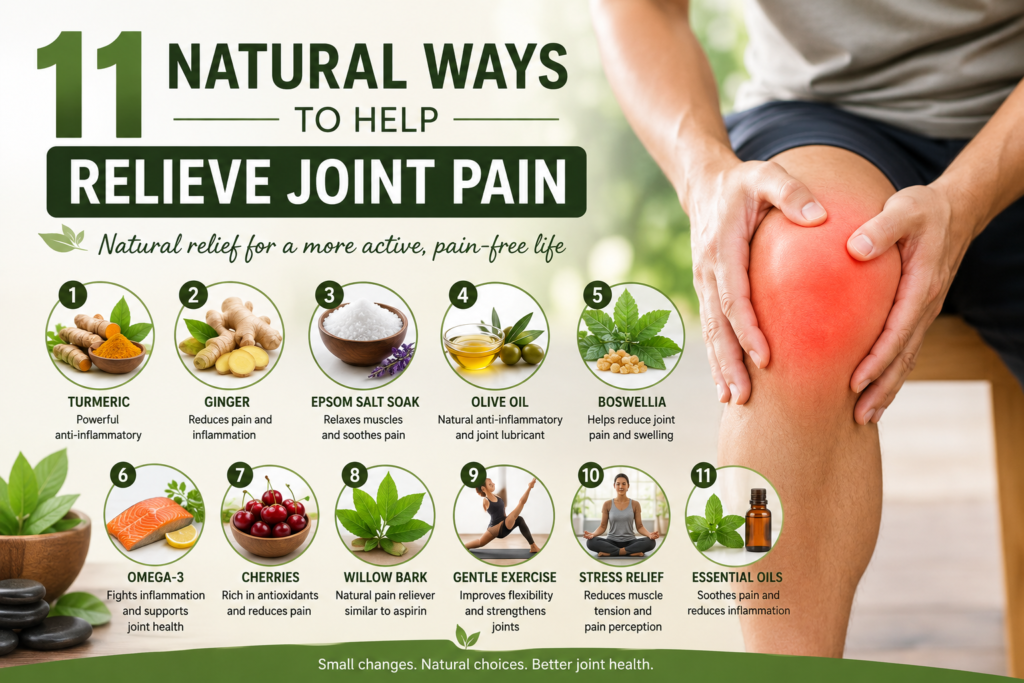 11 Natural Ways to Relieve Joint Pain