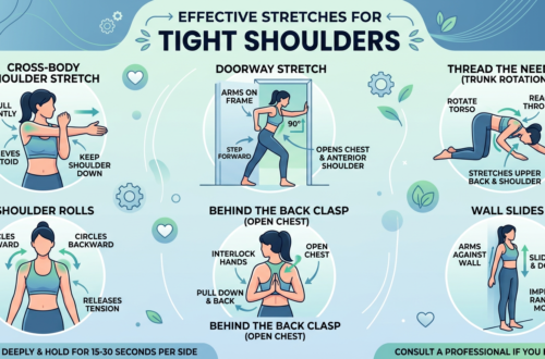 11 Stretches to Help Relieve Tight Shoulders