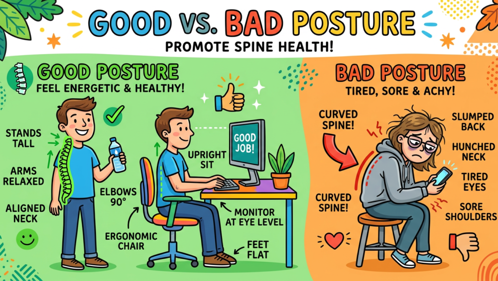 Posture and Back Pain: Simple Ways to Protect Your Spine