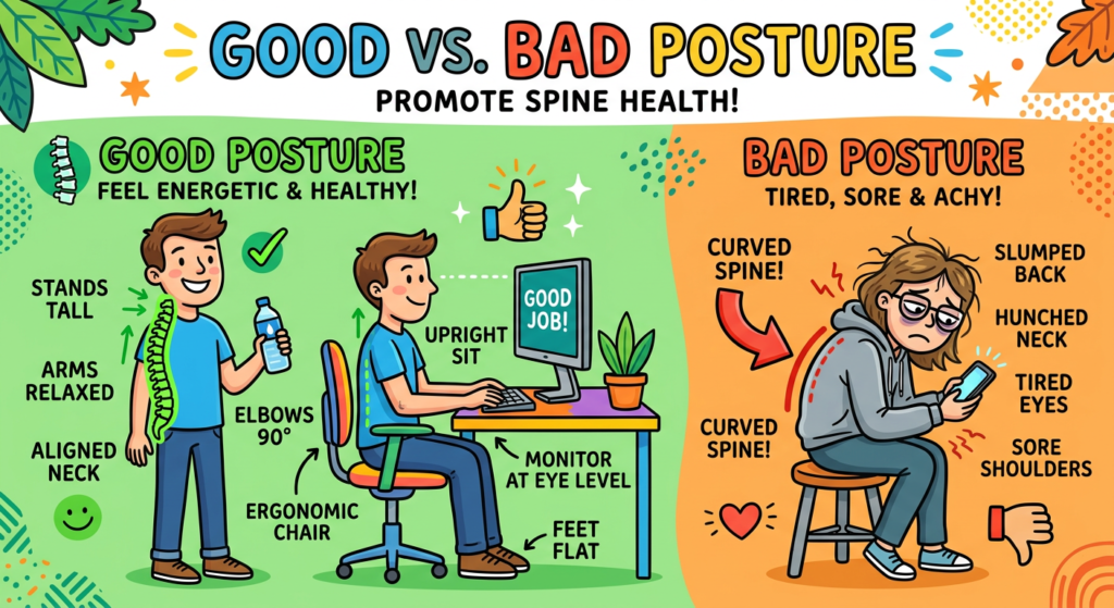 Posture and Back Pain: Simple Ways to Protect Your Spine