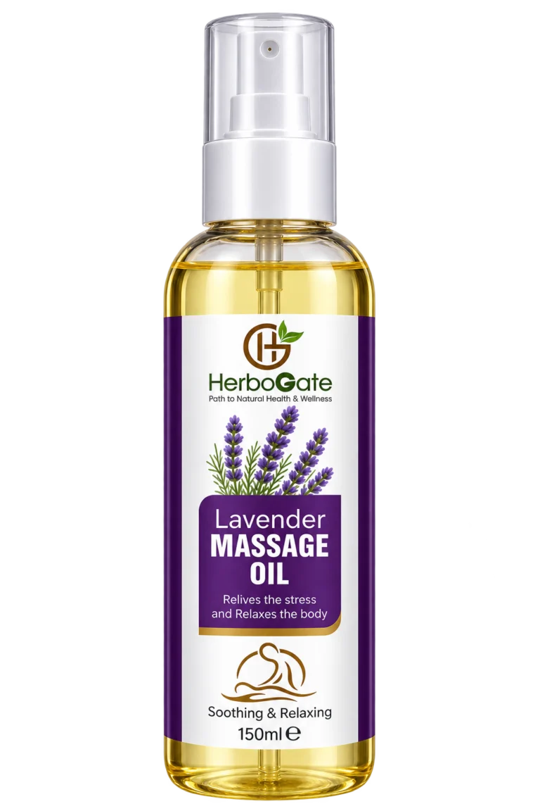 PainRelief Lavender Massage Oil bottle